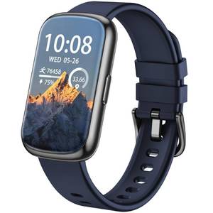 lot 1523 image: RLQA Fitness Tracker, Smart Watches for Women Men Blue - Retail $40
