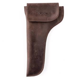 lot 1674 image: AltoTenor Saxophone Neck Pouch made of genuine Crazy Horse Leather by MG Leather Work. Sax Neck Bag, alto tenor saxophone neck holder Saxophone accessories (Tenor, Dark Brown) - Retail $49