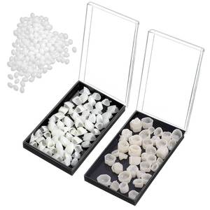 lot 1683 image: 120 Pieces Fake Tooth Cap Crown Veneers Front Back Anterior and Molar Posterior Teeth with Thermal Beads Cap Filler for Teaching or DIY (50pcs Front and 70pcs Back) - Retail $10