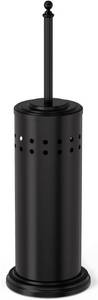 lot 1704 image: DOWRY Anti-Hand Off Toilet Plunger with Holder for Bathroom,Powerful Efficient Force Suction Cup,Heavy Duty, Deep Cleaning Black - Retail $30