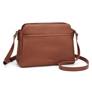 lot 1780 image: befen Anti theft Crossbody Bags for Women Genuine Leather Cross Body Handbags Trendy Small Brown Purse with Rfid Blocking 2026 Spring Summer Purses - Retail $42