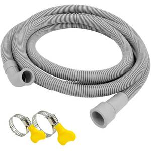lot 1839 image: IWIWE DD67-00059A DD81-02331A Dishwasher Drain Hose with 2 Hose Clamps (9.3Ft) Compatible with Samsung Dishwasher Replaces DD81-02636A - Retail $21