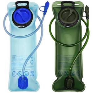 lot 1853 image: Mdvora 3L Hydration Bladder, Large Opening Water Storage Bladder Bag, for Cycling Hiking Camping(3L,2 Pack) - Retail $21