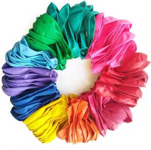 lot 1863 image: NEXTAKE 100PCS Replacement Balloons for Balloon Powered Car Launcher Toy Set - Retail $12