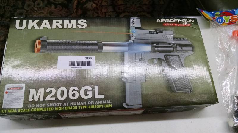 lot 1000 image: UKARMS M206GL Airsoft Gun NIB