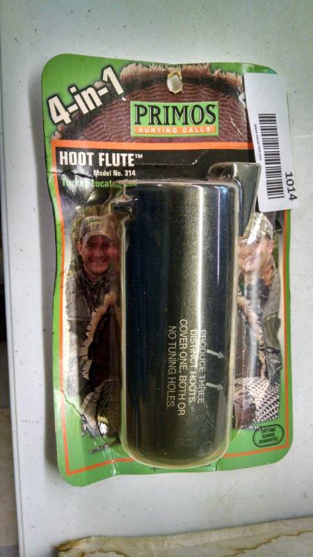 lot 1014 image: 4 N 1 Primos Hoot Flute Model 314 - NIP