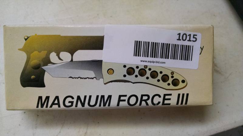 lot 1015 image: Frost Cutlery Magnum Force III wnylon sheath