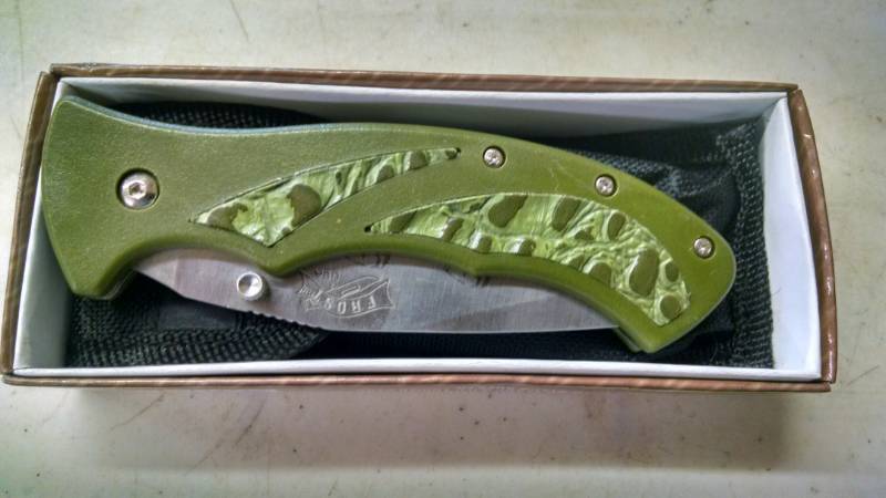 lot 1016 image: Frost Cutlery - The Trucker wnylon sheath