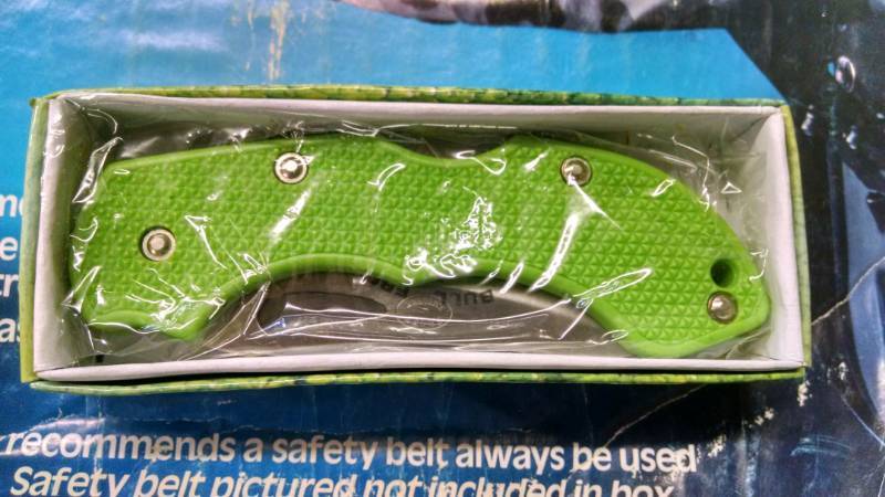lot 1023 image: Frost Cutlery The Bullfrog Tactical Pocket Knife - NIB