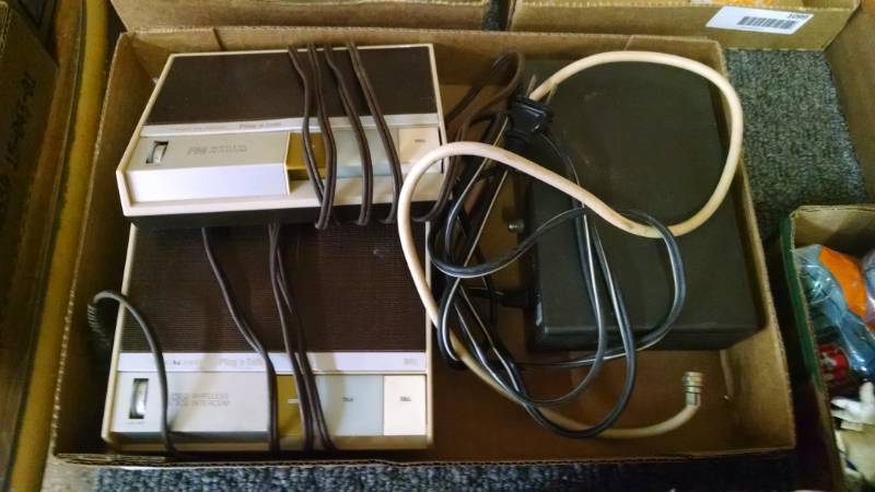 lot 1097 image: Realistic FM Wireless Intercom etc.