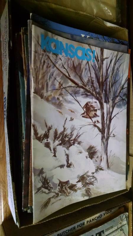 lot 1120 image: Lot of Kansas Magazines - 70s & 80s