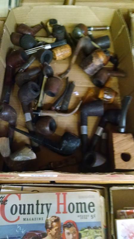 lot 1126 image: Asstd Pipes & Parts - Tobacciana