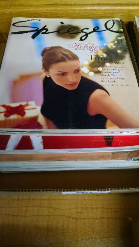 lot 1130 image: Lot of Spiegel Catalogs