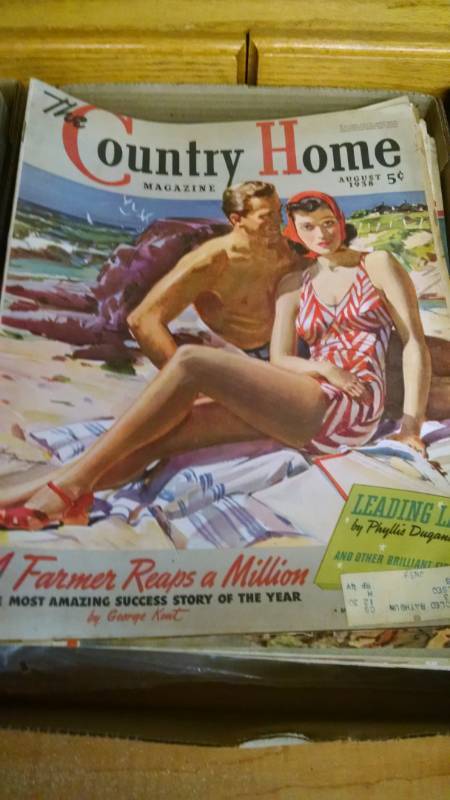 lot 1132 image: Lot of Vintage Country Home & Country Gentlemen Magazines