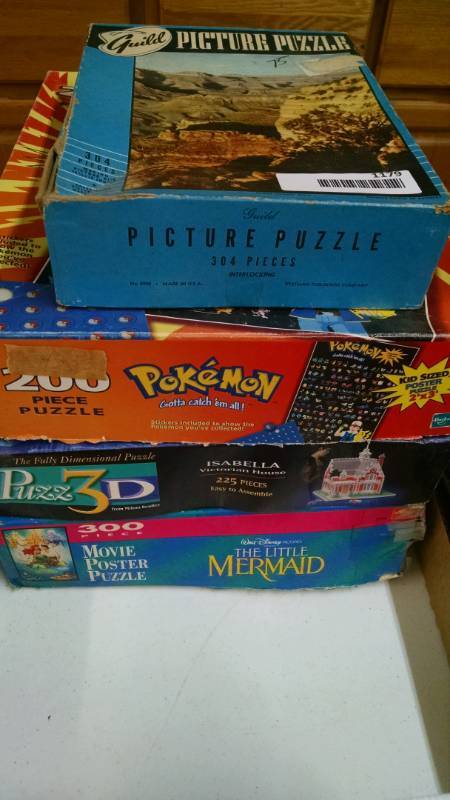 lot 1179 image: Lot of 4 Puzzles