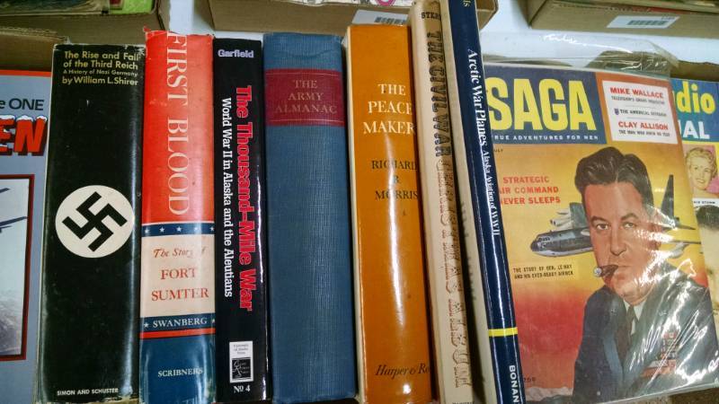 lot 1182 image: Lot of Asstd Wartime Books
