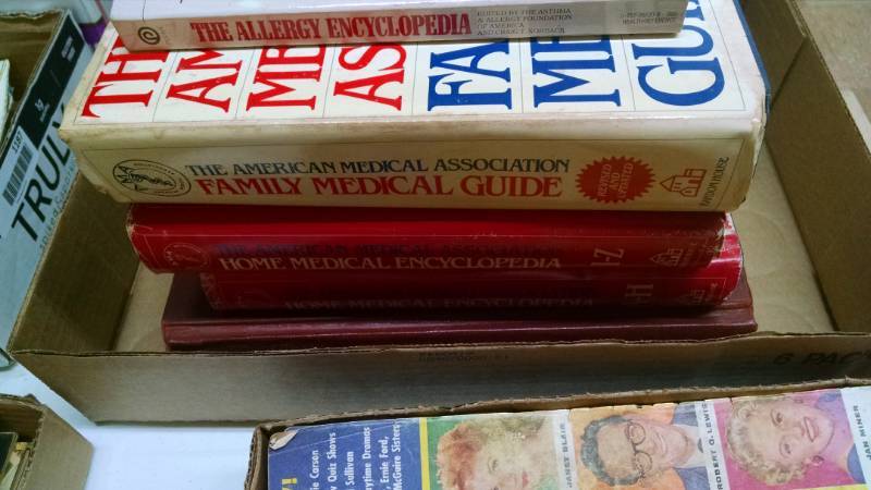 lot 1186 image: Lot of Home Medical Books