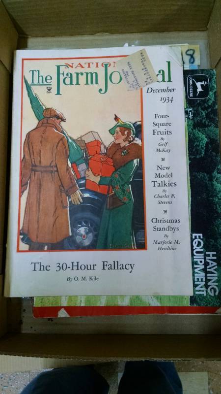lot 1190 image: Lot of Asstd Farm Related Magazines