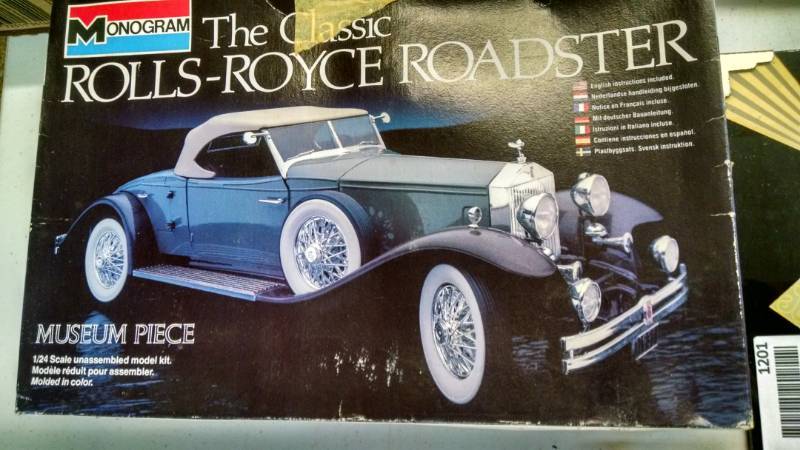 lot 1202 image: Rolls Royce Roadster Model Car - New Old Stock
