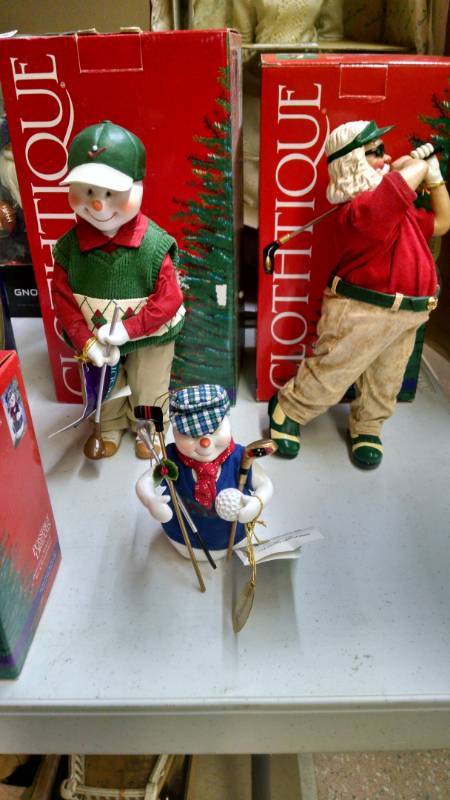 lot 1220 image: 3 Clothique Figures NIB
