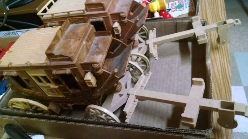lot 1228 image: Pair of Stagecoaches