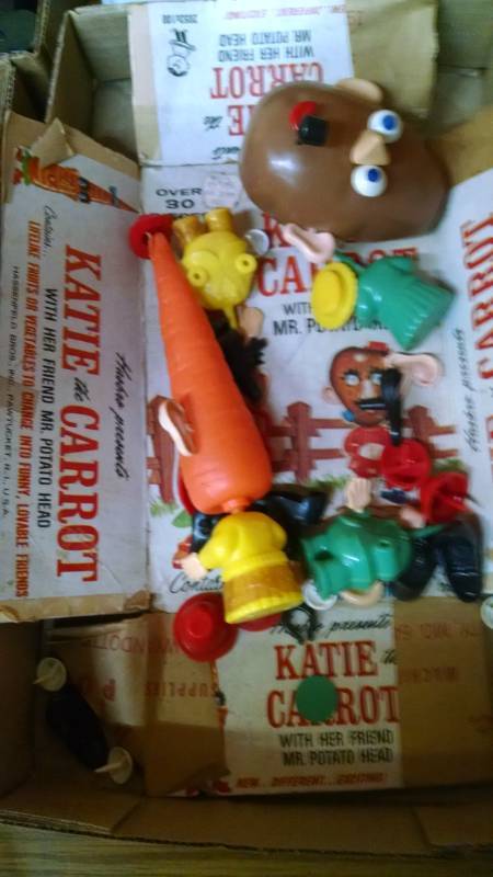 lot 1231 image: Katie Carrot & Mr. Potato Head