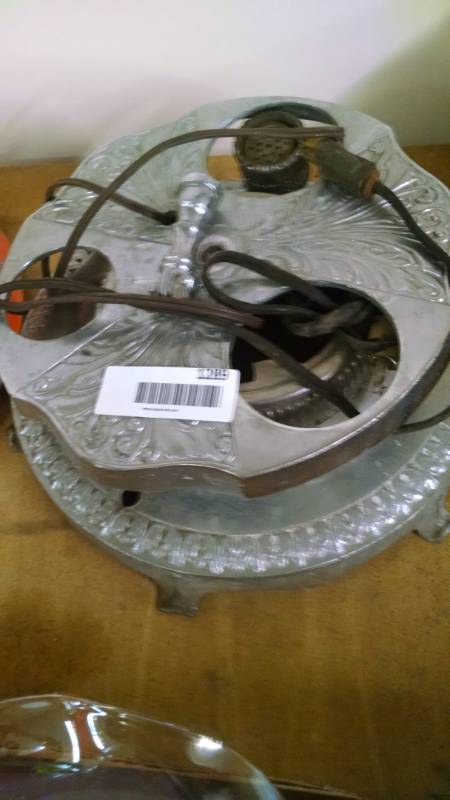 lot 1289 image: Antique Floor Lamp Parts