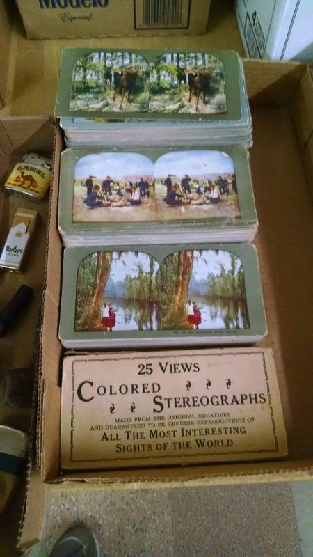 lot 1293 image: lot of Stereo Viewer Cards