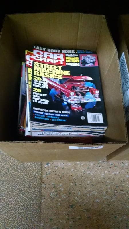lot 1392 image: 50 Carcraft Magazines