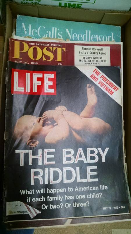 lot 1329 image: Box of Life & McCall magazines