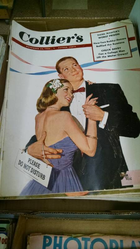 lot 1332 image: Lot of Collier Magazines