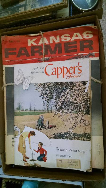 lot 1337 image: Kansas Farmer Magazines