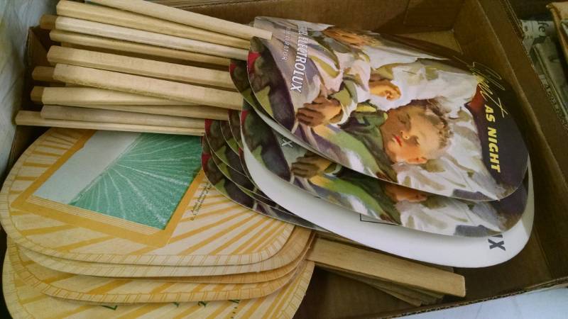 lot 1347 image: Advertising Fans