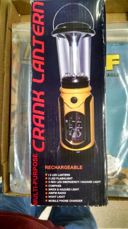 lot 1363 image: Crank Lantern NIB