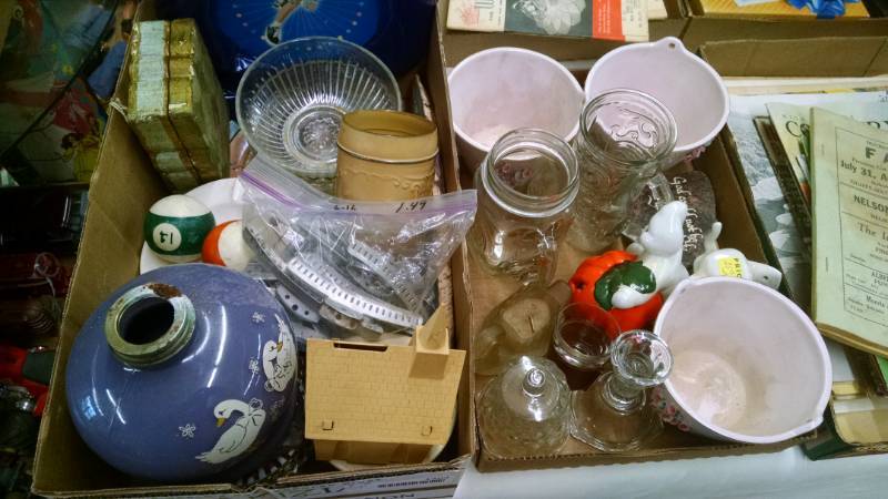 lot 1402 image: 2 Boxes of Misc.