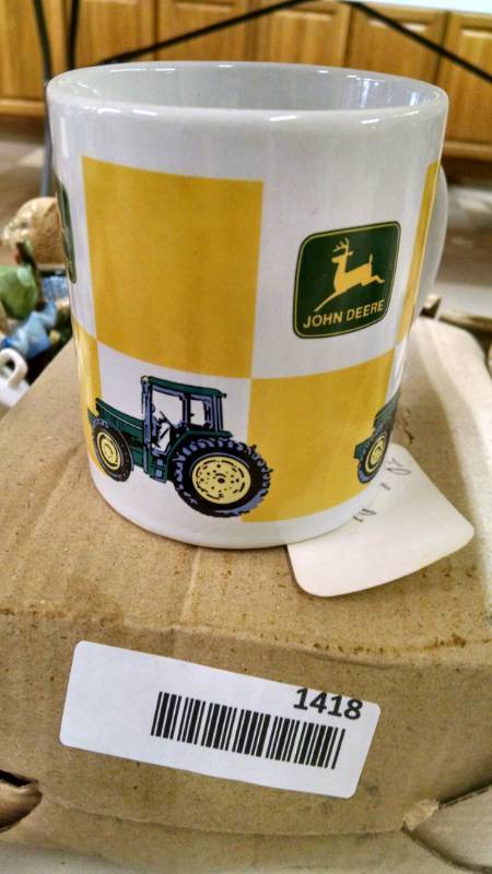 lot 1418 image: John Deere Mugs