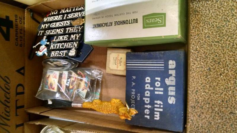 lot 1420 image: 2 Boxes of Misc.