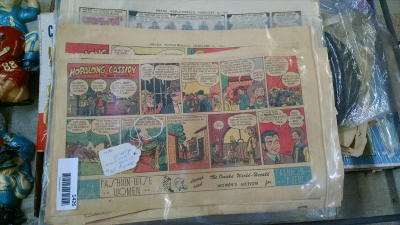 lot 1426 image: 1951 Newspaper Comic Strips