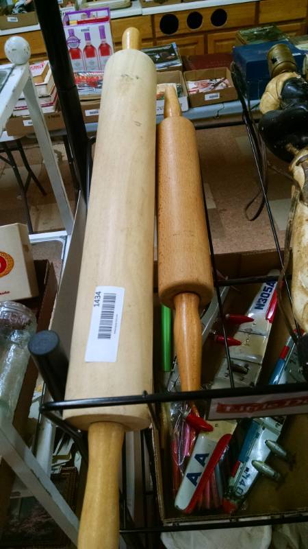 lot 1434 image: 2 Rolling Pins