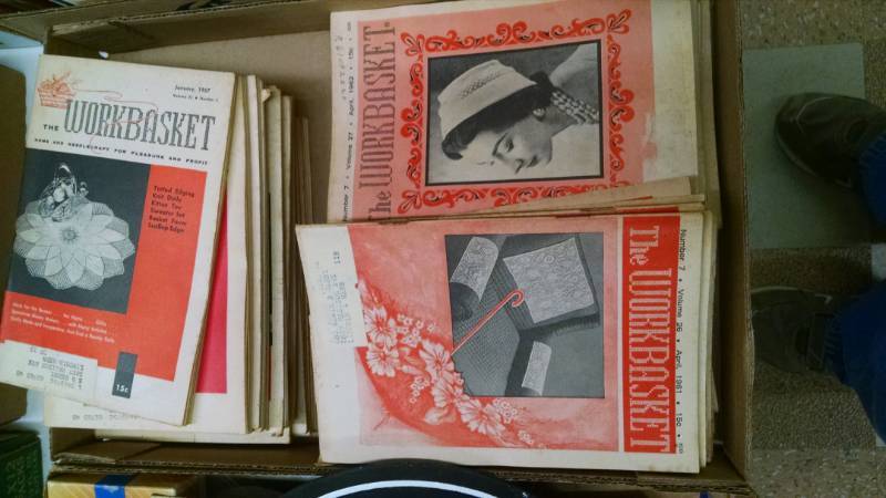 lot 1455 image: 50s & 60s Workbasket Magazines