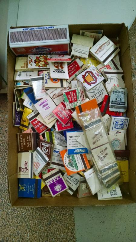 lot 1464 image: Box Lot of Book Matches