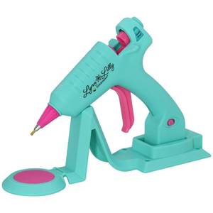 lot 2000 image: Surebonder Lynn Lilly Edition CordlessCorded 20 Watt High-Temp Mini-Size Detail Tip Hot Glue Gun for Crafts, DIY, Repairs, Fine Tip Nozzle - Blue - Retail $30