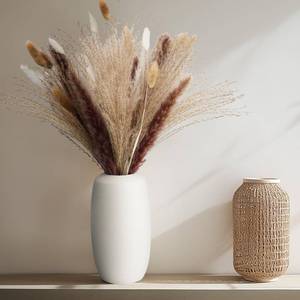 lot 2004 image: Natural Dried Pampas Grass Decor,120Pcs Pampas Grass with Bunny Tails Dried Flowers,Reed Grass for Boho Decor,Vase Filler,Flowers for Wedding Floral, Fluffy Rustic Farmhouse Party Dried Plants - Retail $16