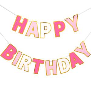 lot 2011 image: LITAUS Happy Birthday Banner - 9ft Pre-Strung Happy Birthday Sign for Women, Men, Girls, Boys - No DIY Birthday Decorations & Party Supplies(Roseo Pink) - Retail $8