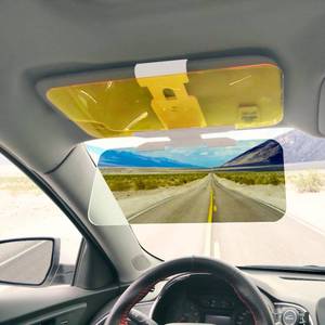 lot 2019 image: Bebeeco Anti Glare Visor for Car, HD Car Visor Extender Sun Blocker 2 in 1 Universal Day and Night Adjustable Angle Anti Dazzle and UV for Most Cars, SUV, Pickup Truck, MPV - Retail $19