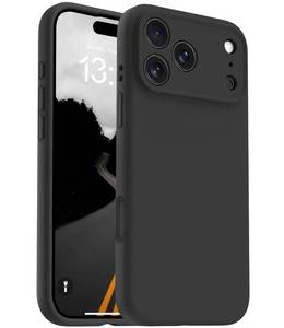 lot 2045 image: OTOFLY Magnetic for iPhone 17 Pro Case,Compatible with Magsafe,Classic Liquid Silicone Mobile Phone Case,Integrated Camera Control Button,Anti-Scratch Microfiber Lining, Black - Retail $15