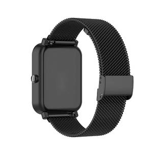 lot 2231 image: Metal Loop Band Compatible for Garmin Venu X1 Adjustable Stainless Steel Replacement Wristbands, Quick Release Watch Strap for Venu X1 Smart Watch (Black) - Retail $6