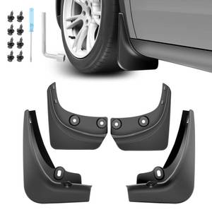 lot 2279 image: 2021-2023 Tesla Model 3 Accessories Mud Flaps, All Weather Car Protection Protect Paint No Drilling Required, Tire Protector Mud Flaps for Tesla Model 3 2021-2023 - Retail $32