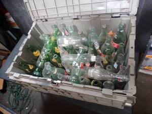 lot 26589 image: Lot of Misc. Glass CokePepsi Bottles
