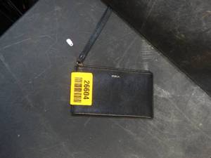 lot 26604 image: Black Furla Wristlet